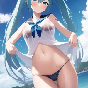 Hatsune Miku Créée Par NovelAI - Page 8